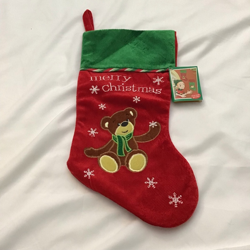 (NWT) Build A Bear Christmas Stocking